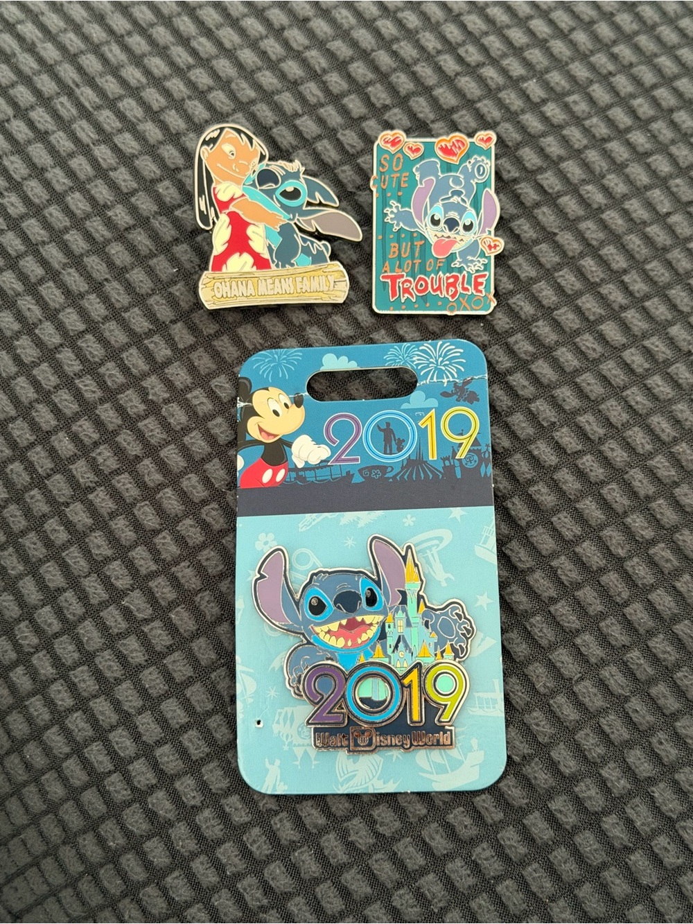 Disney Stitch Enamel Pin Set - Limited edition 2019 Original Orlando Edition